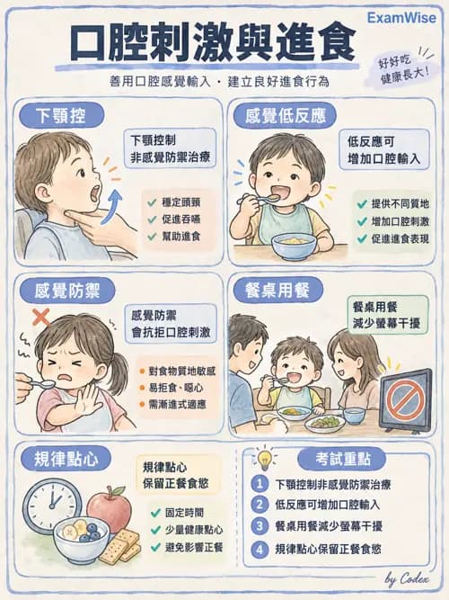 職治 - 進食、口腔動作與吞嚥 - AI 圖文解析預覽