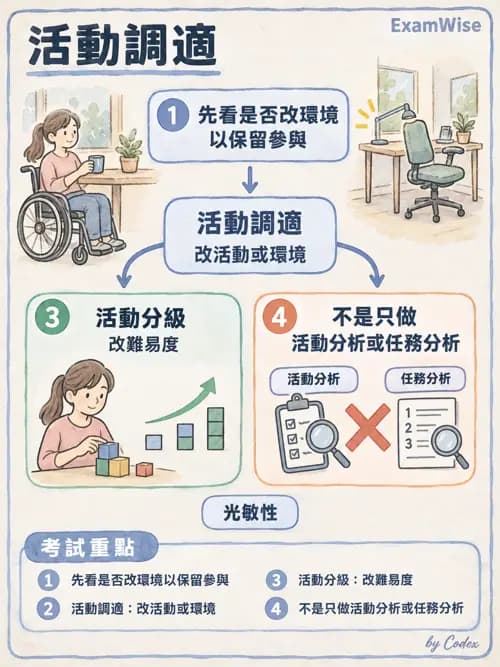 職治 - 活動分級與調適 - AI 圖文解析預覽