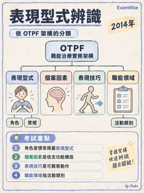 職治 - OTPF實務架構與ICF - AI 圖文解析預覽