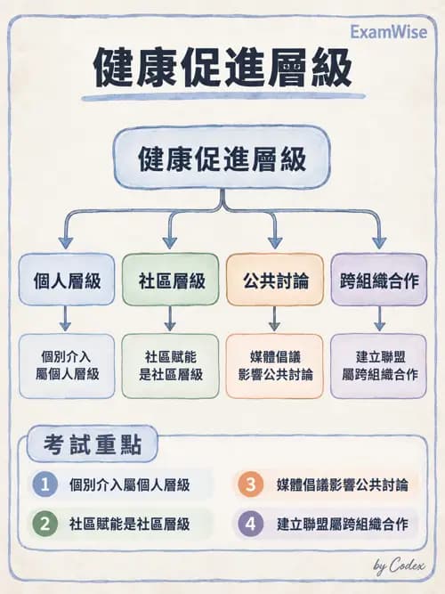 職治 - 健康促進與方案管理 - AI 圖文解析預覽