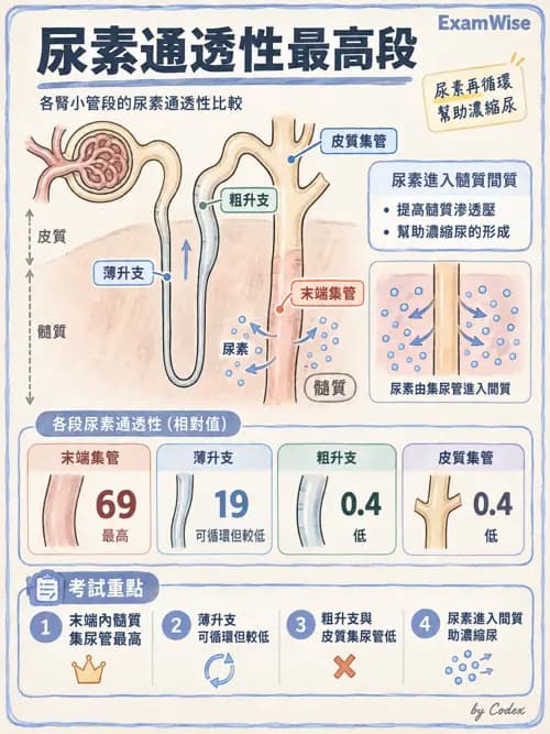 職治 - 腎臟、體液與酸鹼生理 - AI 圖文解析預覽