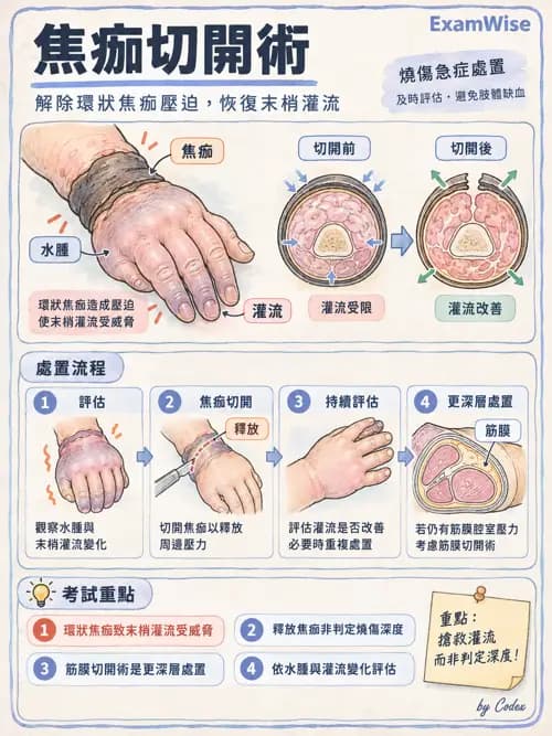 職治 - 心肺疾病、燒燙傷與癌症 - AI 圖文解析預覽