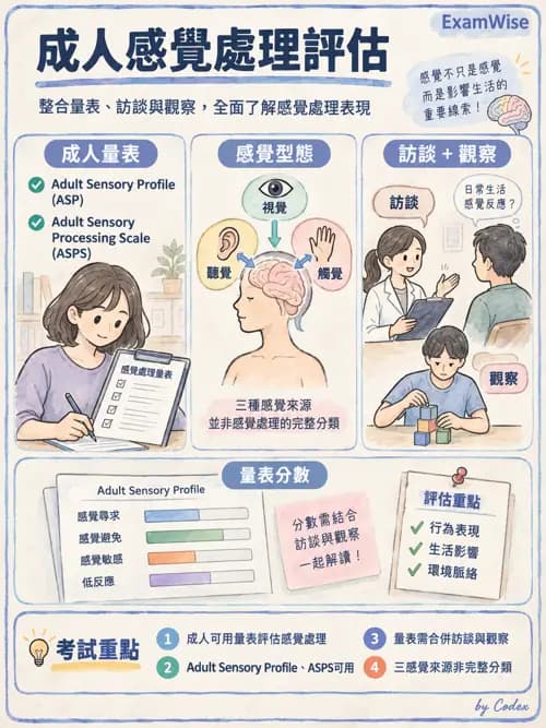 職治 - 壓力、情緒與感覺處理 - AI 圖文解析預覽