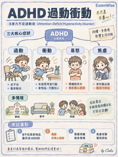 職治 - 發展與精神行為診斷 - AI 圖文解析預覽