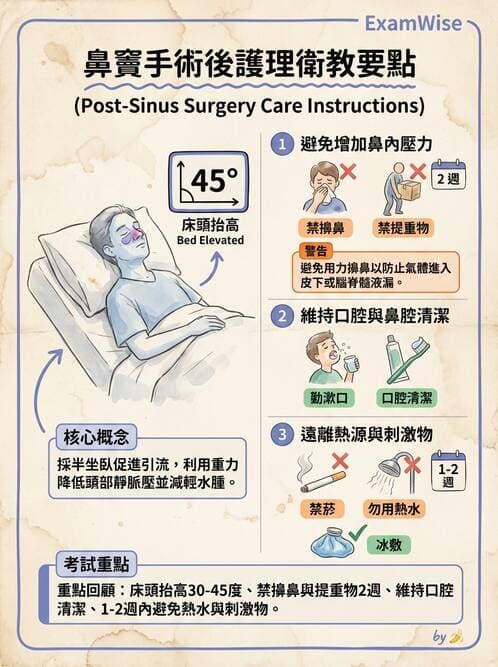 護理師 - 耳鼻喉疾病 - AI 圖文解析預覽