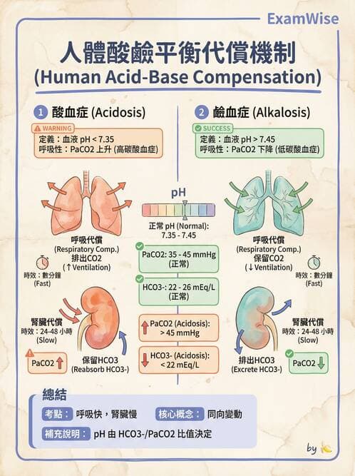 護理師 - 透析、電解質與酸鹼平衡 - AI 圖文解析預覽