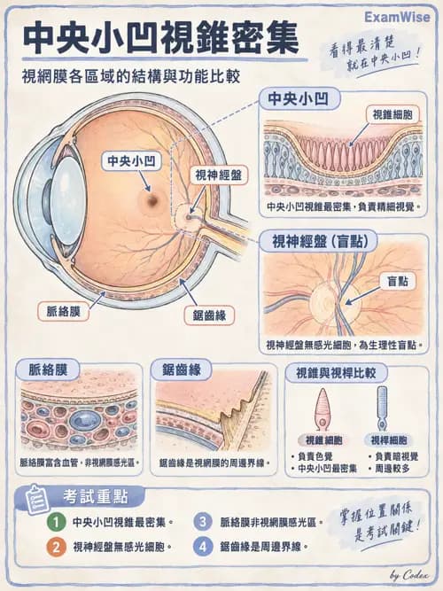 職治 - 感覺器官解剖 - AI 圖文解析預覽