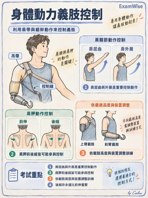 職治 - 義肢與截肢 - AI 圖文解析預覽