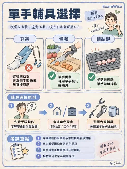 職治 - 義肢與截肢 - AI 圖文解析預覽