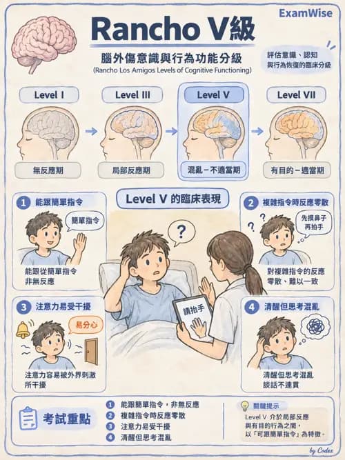 職治 - 腦中風與腦外傷 - AI 圖文解析預覽