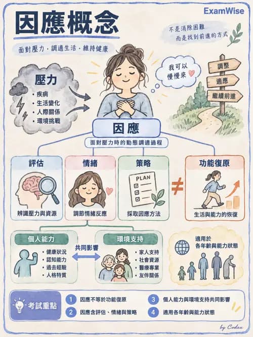 職治 - 壓力、情緒與感覺處理 - AI 圖文解析預覽