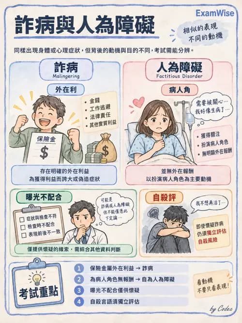 職治 - 焦慮、人格與其他精神疾患 - AI 圖文解析預覽
