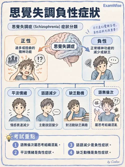 職治 - 思覺失調與情緒障礙 - AI 圖文解析預覽