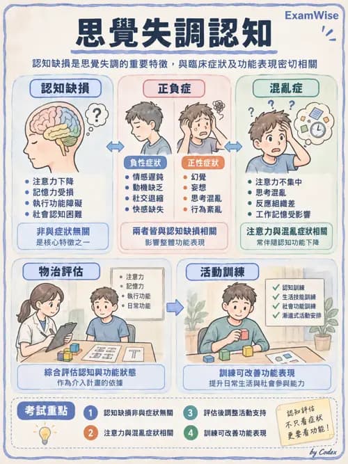 職治 - 認知取向與認知障礙模式 - AI 圖文解析預覽