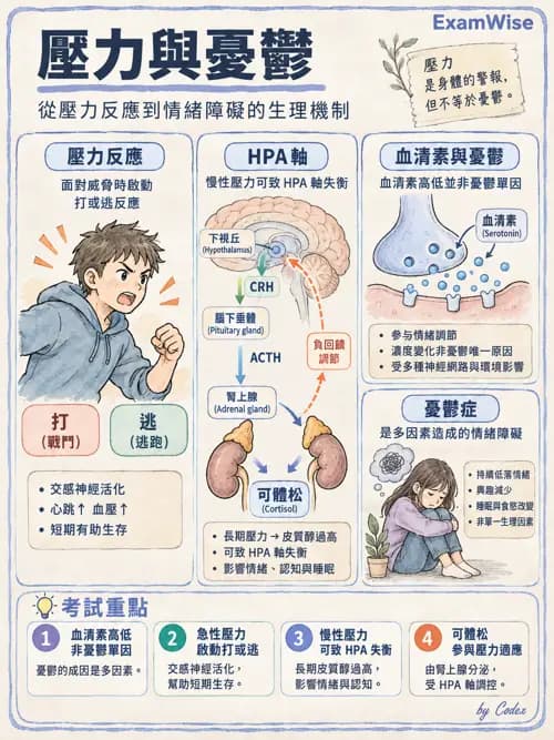 職治 - 精神藥物與神經生物 - AI 圖文解析預覽