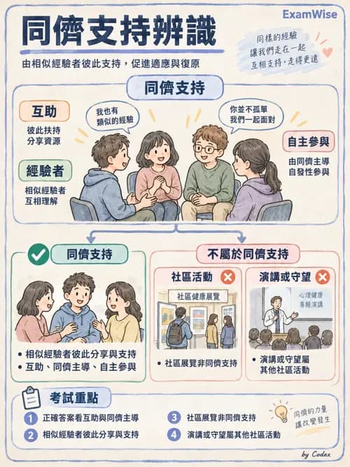職治 - 復元與同儕支持 - AI 圖文解析預覽