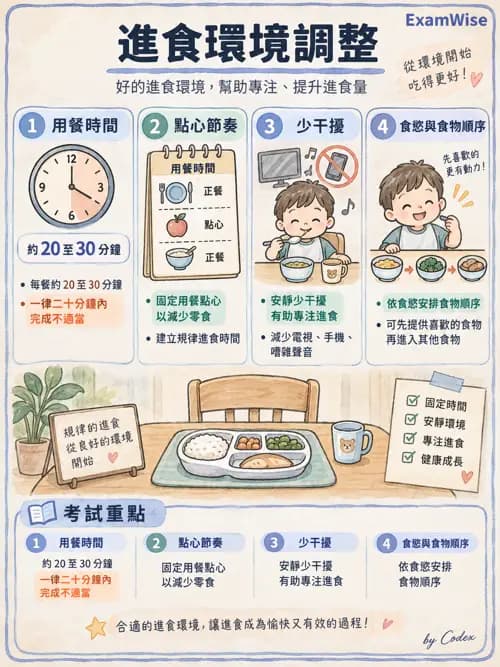 職治 - 進食、口腔動作與吞嚥 - AI 圖文解析預覽