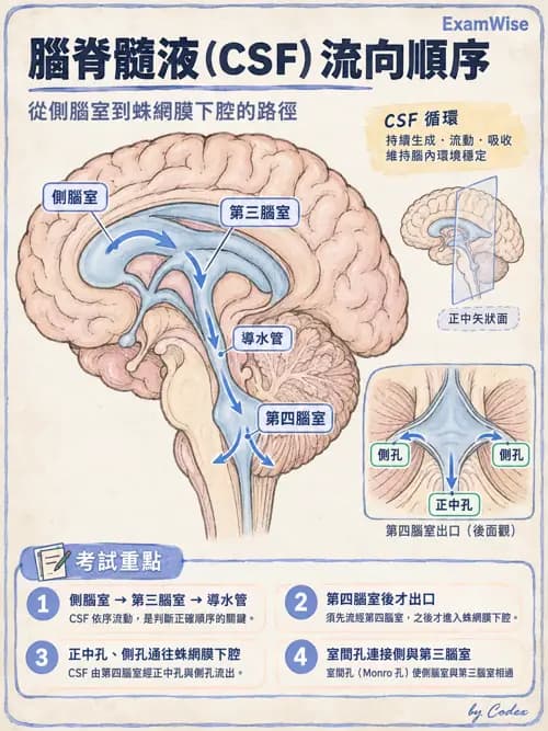 職治 - 中樞神經解剖 - AI 圖文解析預覽