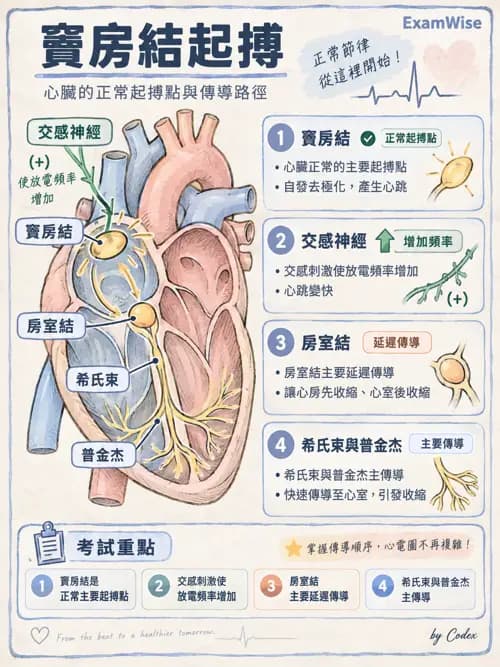 職治 - 腦神經與自主神經解剖 - AI 圖文解析預覽