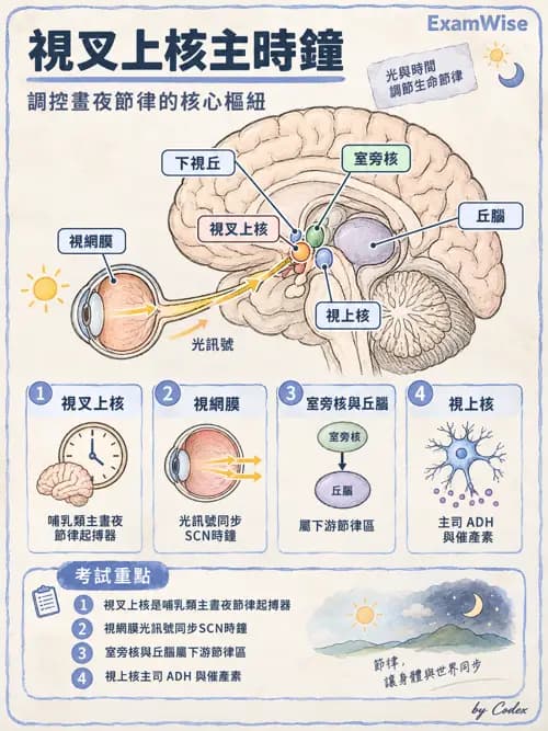 職治 - 神經整合與高級腦功能 - AI 圖文解析預覽