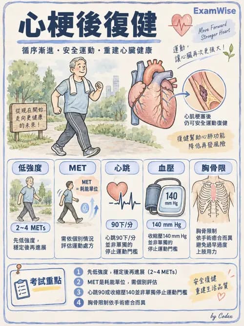 職治 - 心肺疾病、燒燙傷與癌症 - AI 圖文解析預覽