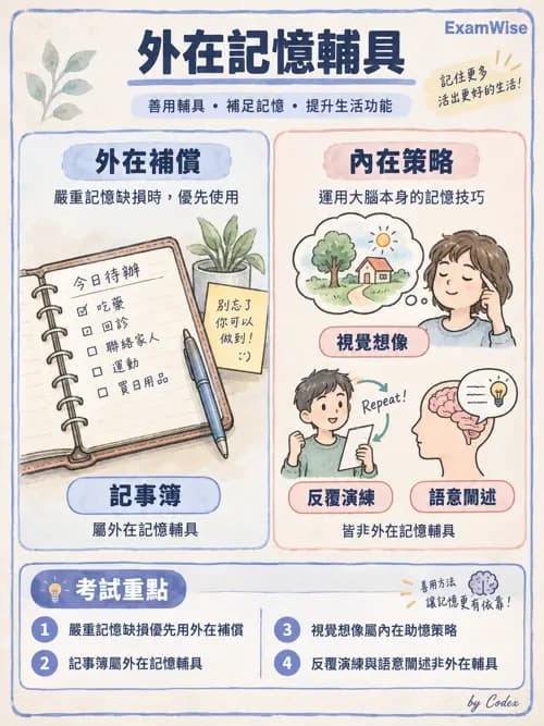 職治 - 認知評估與介入 - AI 圖文解析預覽