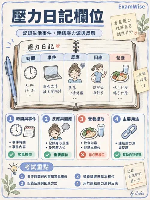 職治 - 壓力、情緒與感覺處理 - AI 圖文解析預覽