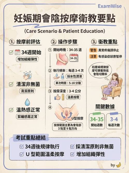 護理師 - 孕期營養心理與衛生政策 - AI 圖文解析預覽