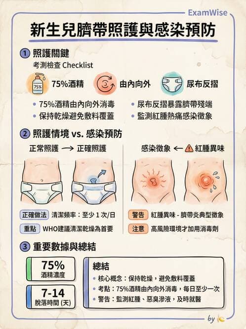 護理師 - 新生兒日常照護與篩檢 - AI 圖文解析預覽