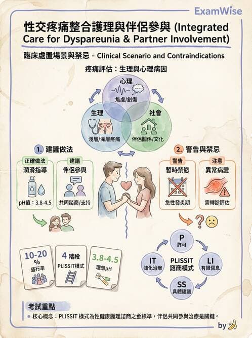 護理師 - 不孕症月經與更年期 - AI 圖文解析預覽