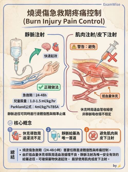 護理師 - 兒童急症與燒傷護理 - AI 圖文解析預覽