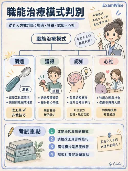 職治 - 擺位、輔助科技與環境改造 - AI 圖文解析預覽