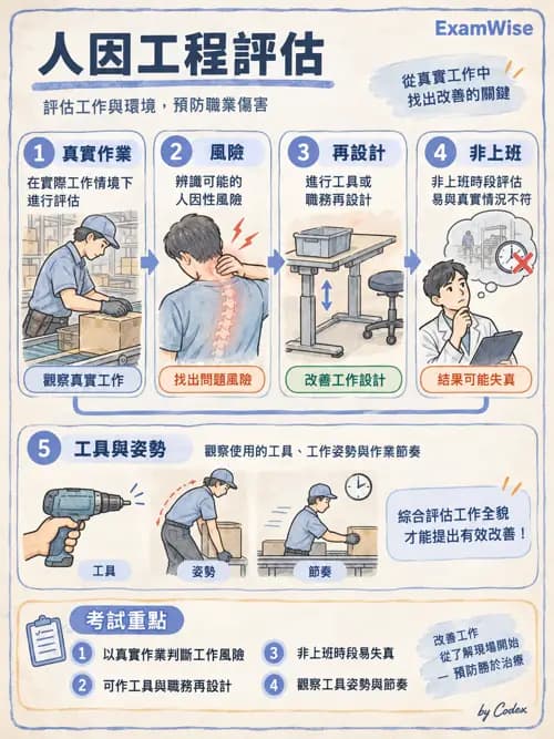 職治 - 人因工程與職業轉銜 - AI 圖文解析預覽