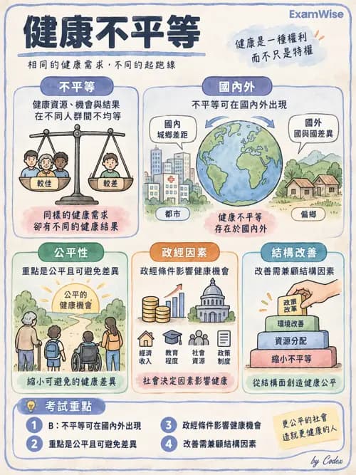 職治 - 健康促進與方案管理 - AI 圖文解析預覽