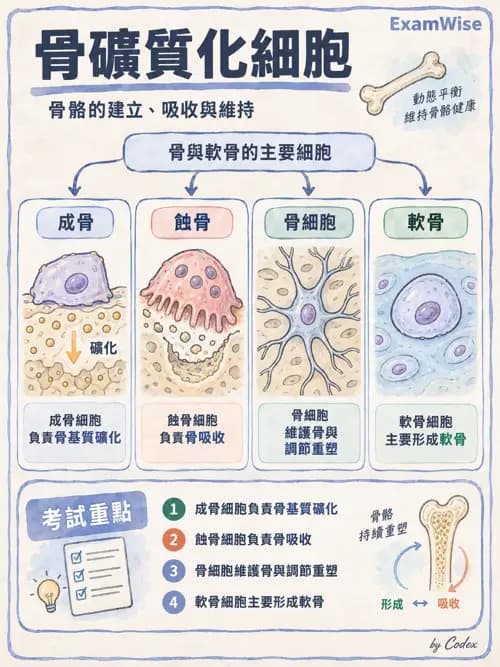 職治 - 肌肉與骨骼生理 - AI 圖文解析預覽