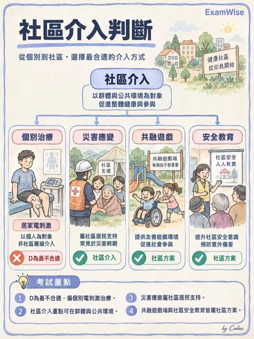 職治 - 服務場域與健康促進 - AI 圖文解析預覽