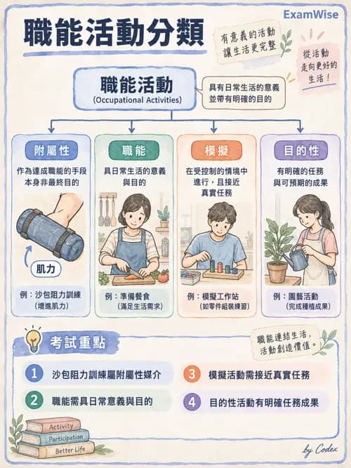 職治 - 實務歷程、活動分析與病歷 - AI 圖文解析預覽