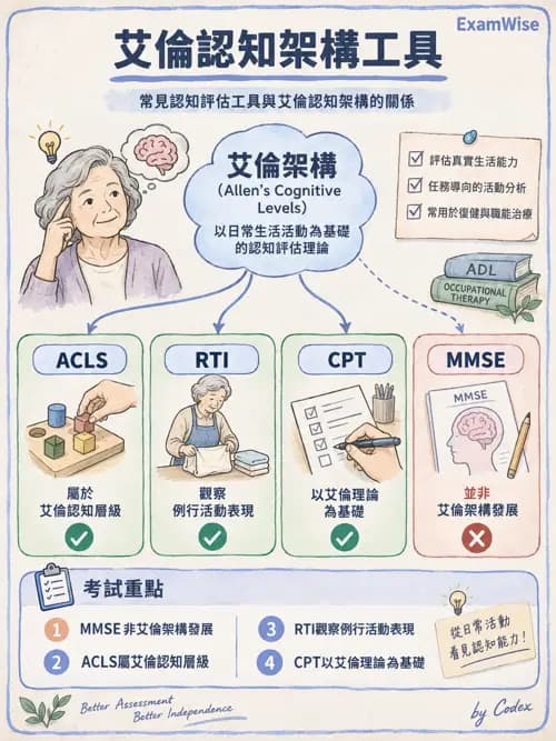 職治 - 認知取向與認知障礙模式 - AI 圖文解析預覽