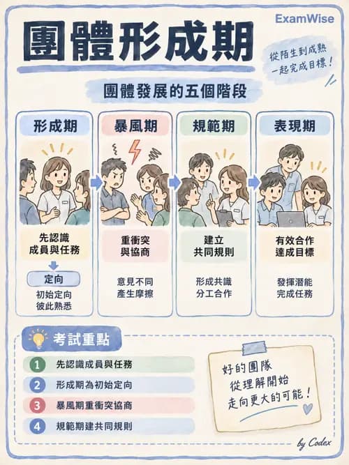 職治 - 團體發展與領導 - AI 圖文解析預覽