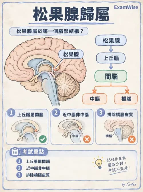 職治 - 中樞神經解剖 - AI 圖文解析預覽