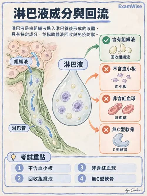 職治 - 心血管、血液與免疫生理 - AI 圖文解析預覽