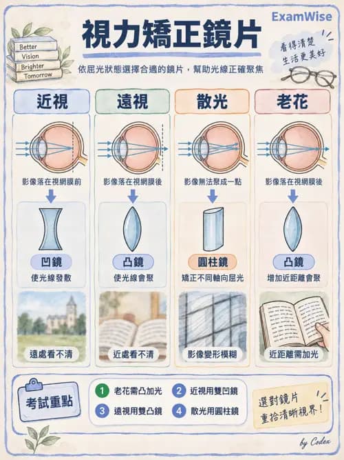 職治 - 感覺生理 - AI 圖文解析預覽