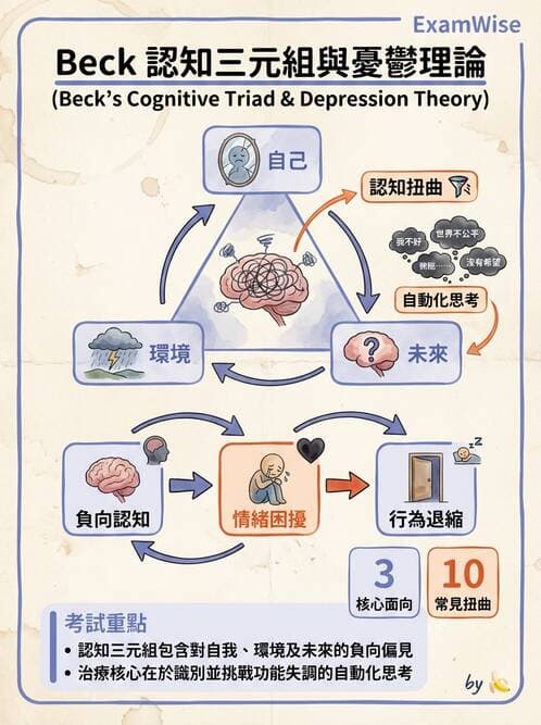 護理師 - 心理治療與團體治療 - AI 圖文解析預覽
