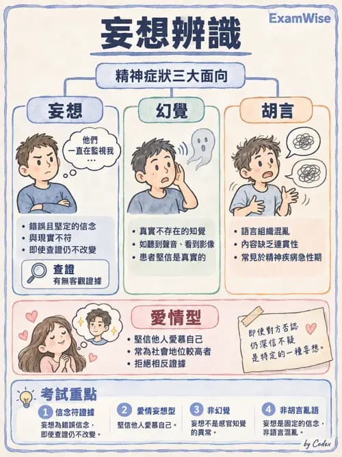 職治 - 思覺失調與情緒障礙 - AI 圖文解析預覽