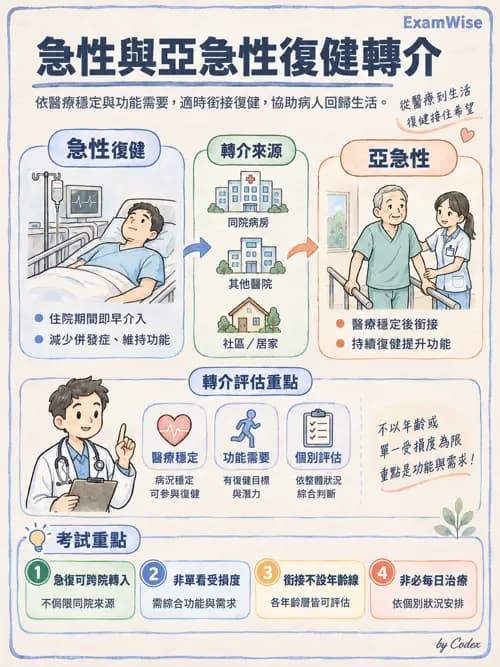 職治 - 醫療與早期療育體系 - AI 圖文解析預覽