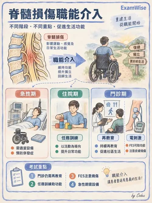 職治 - 神經動作與醫療相關診斷 - AI 圖文解析預覽