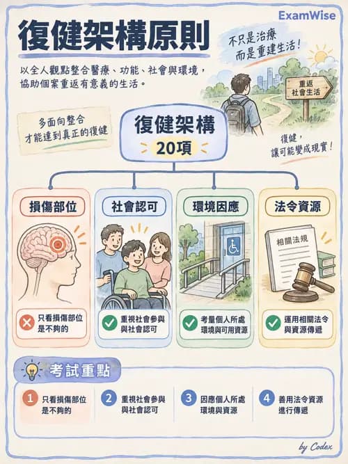 職治 - 參考架構、理論與臨床推理 - AI 圖文解析預覽