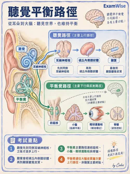 職治 - 中樞神經解剖 - AI 圖文解析預覽