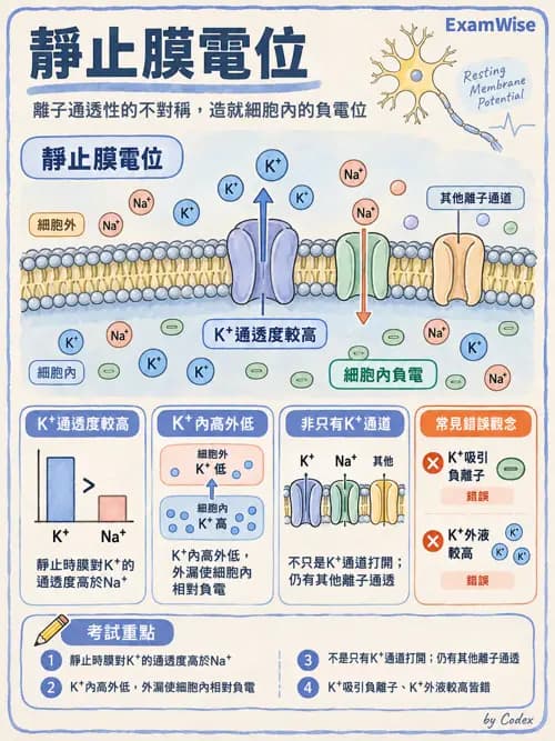 職治 - 細胞與膜生理 - AI 圖文解析預覽