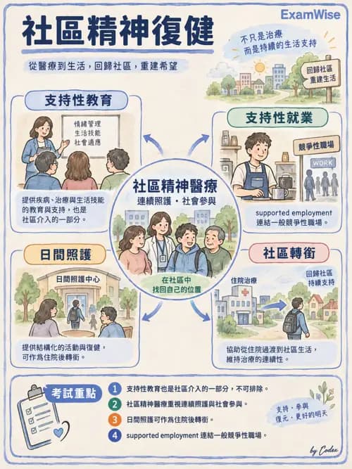 職治 - 服務場域與健康促進 - AI 圖文解析預覽
